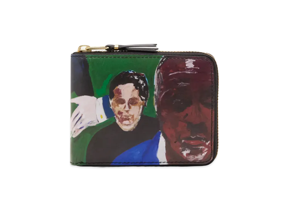 COMME des GARCONS CDG Wallet Henry Taylor Zip Around Wallet "Green"