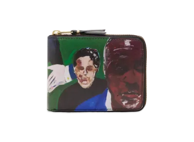 COMME des GARCONS CDG Wallet Henry Taylor Zip Around Wallet "Green"