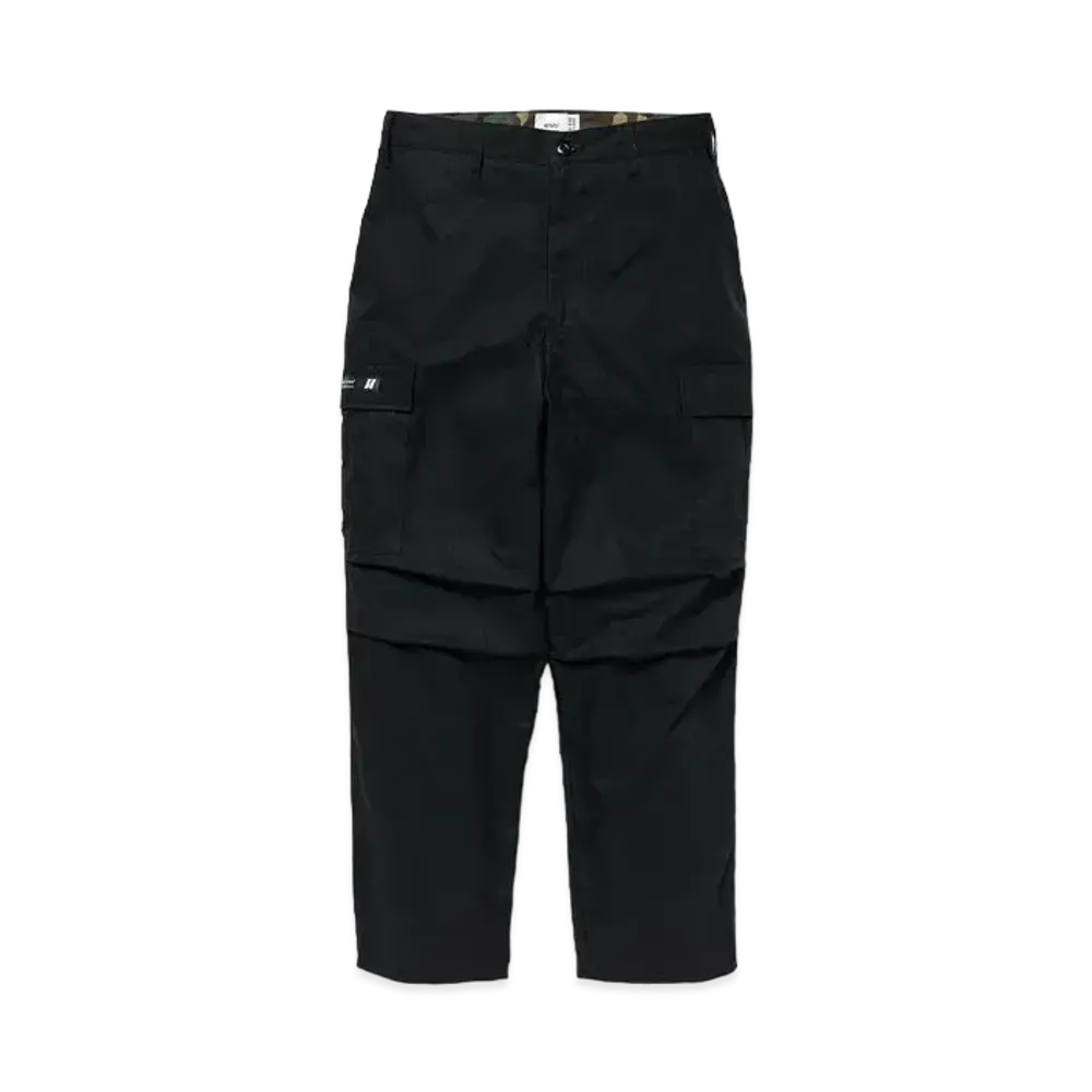 WTAPS MILT9601 / Trousers / Cotton. Ripstop. Identity "Black"