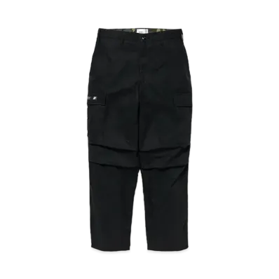 WTAPS MILT9601 / Trousers / Cotton. Ripstop. Identity "Black"