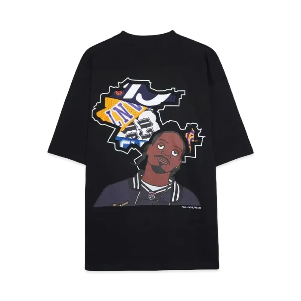 RISA x CIVIATELIER LOS ANGELES DOGGY TEE -005/010- "BLACK"