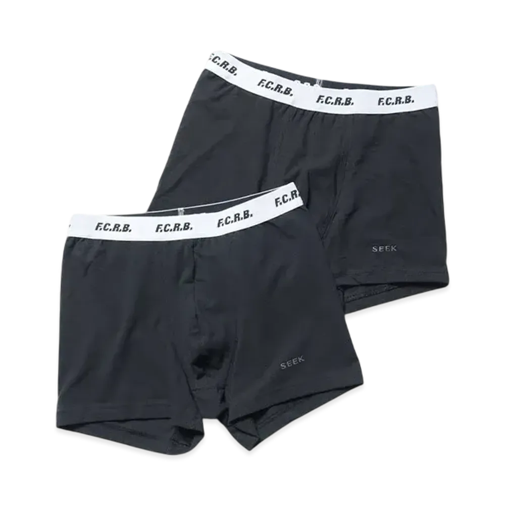F.C.Real Bristol Seek 2Pack Boxer Brief "Black"