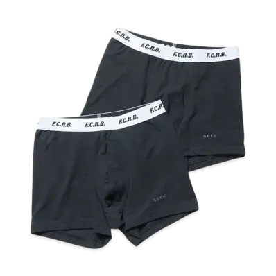 F.C.Real Bristol Seek 2Pack Boxer Brief "Black"