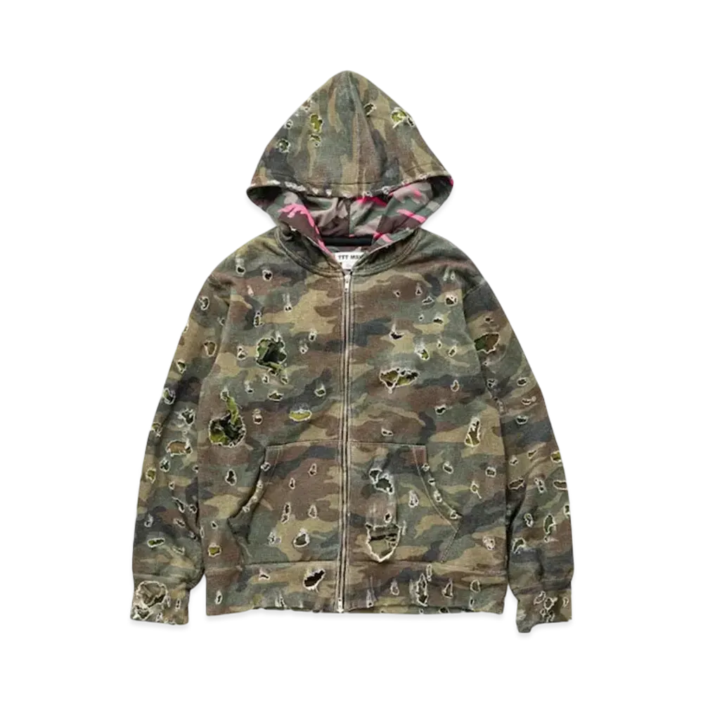 TTT MSW Camouflage Millefeuille Zipup Hoodie "Camouflage"