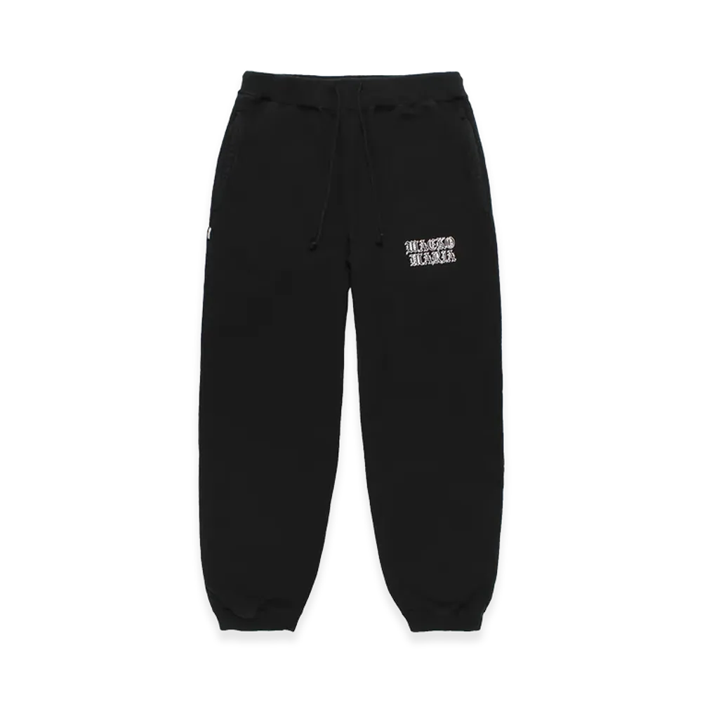 WACKO MARIA Washed Heavy Weight Sweat Pants "Black"