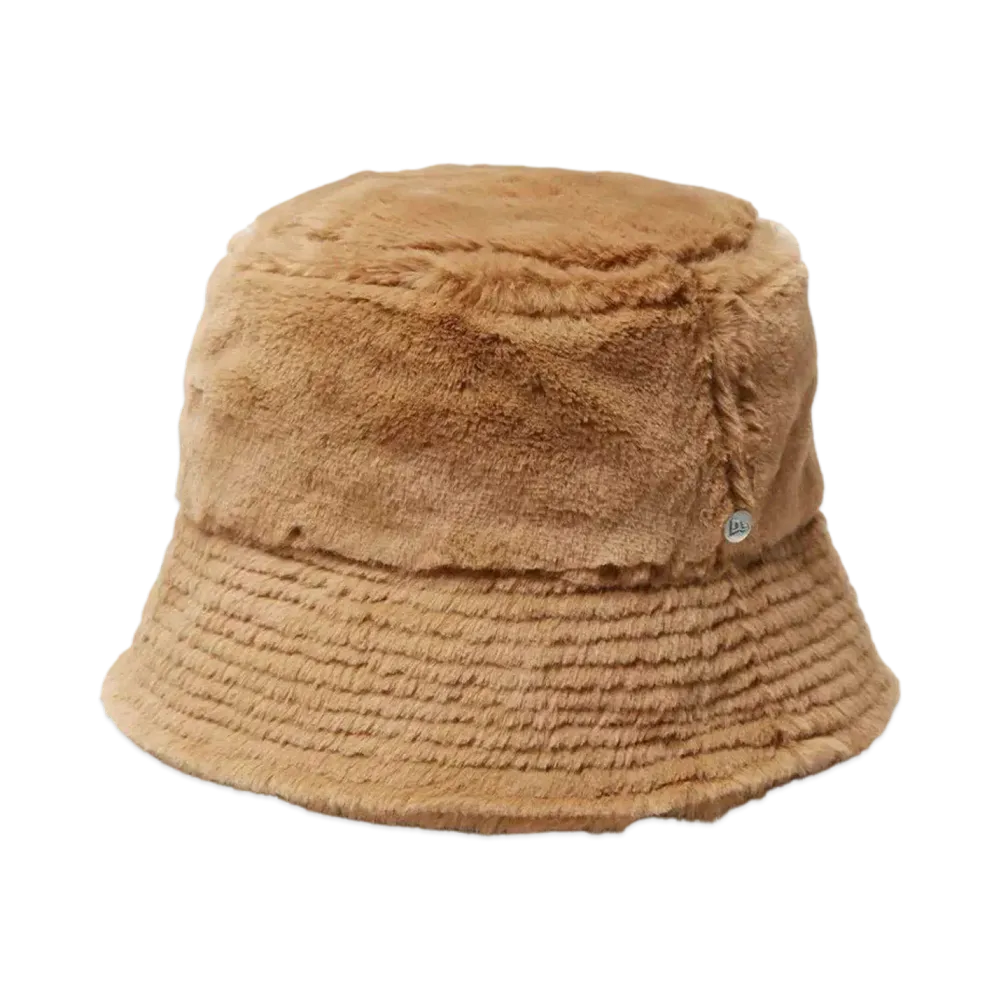 NEW ERA Bucket 01 Sailor Brim Synthetic Fur "Khaki"