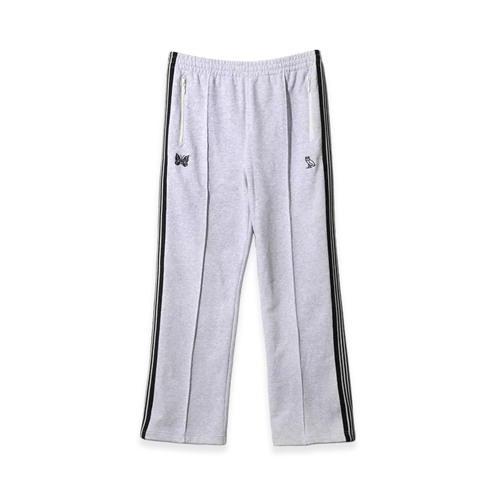 NEEDLES x OCTOBER’S VERY OWN Track Pant – French Terry "Grey"
