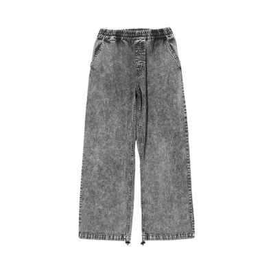 X-Girl Lightweight Denim Easy Pants "Black"