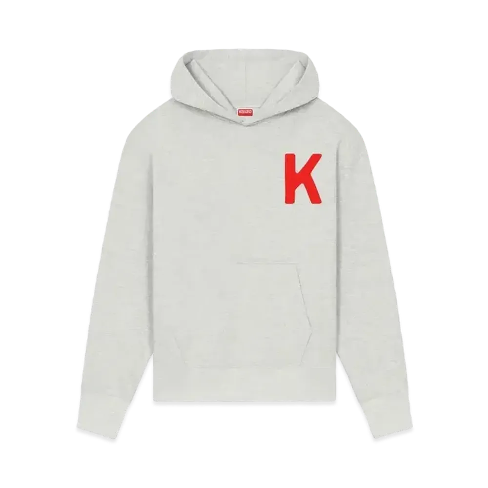 KENZO 'LUCKY TIGER' Hoodie Unisex "Pale Grey"