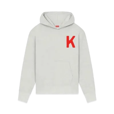 KENZO 'LUCKY TIGER' Hoodie Unisex "Pale Grey"