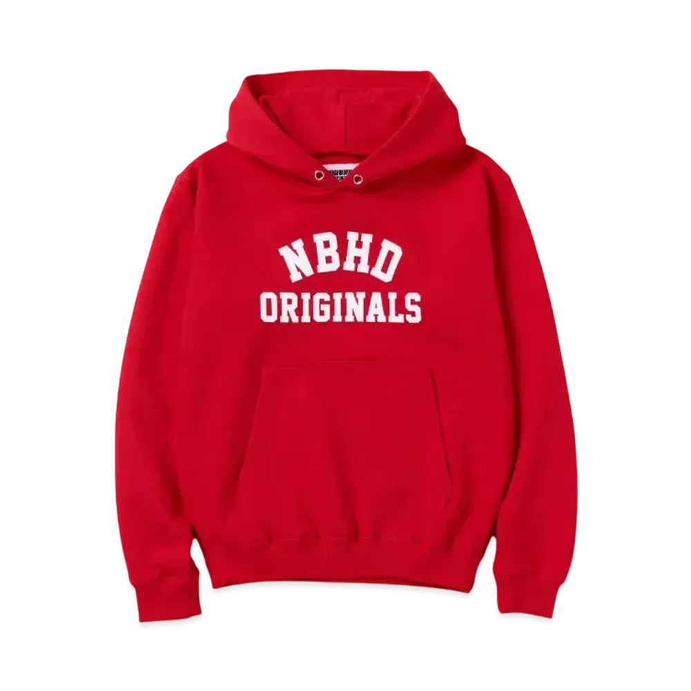 NEIGHBORHOOD OT . Sweat Hoodie LS "Red"