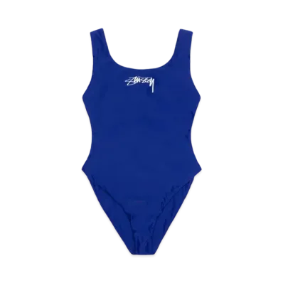 Stussy Surf Stock One Piece Swimsuit "Blue"