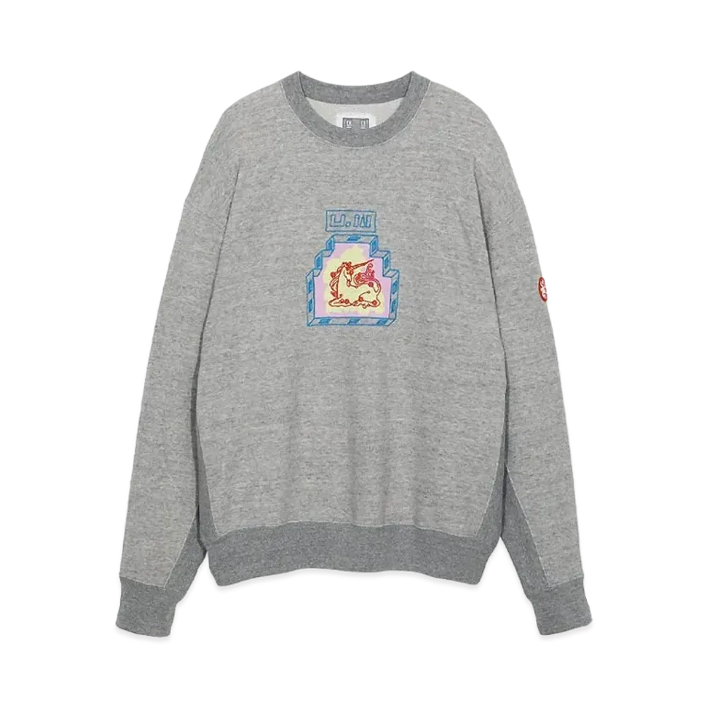 Cav Empt (C.E) UNI SOFT CREW NECK "Grey"