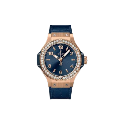 HUBLOT Big Bang Gold Blue Diamonds 38mm