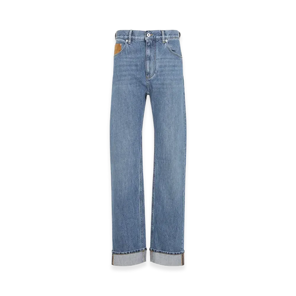 Bottega Veneta Women's Cotton Jeans "Blue"