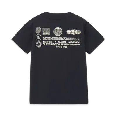 The North Face Kids Short Sleeve Sunshade Tee "Black"