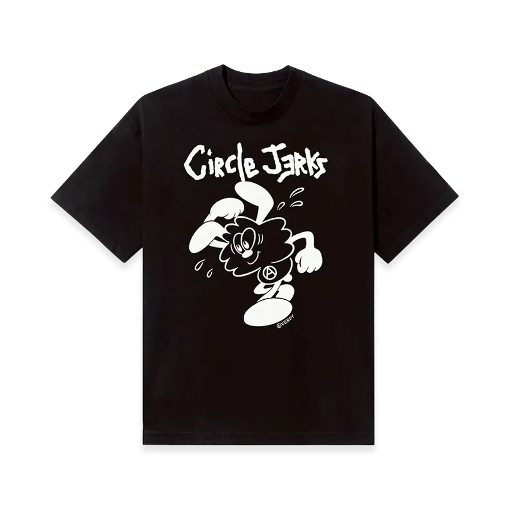 VERDY x Circle Jerks Tee1 "Black"
