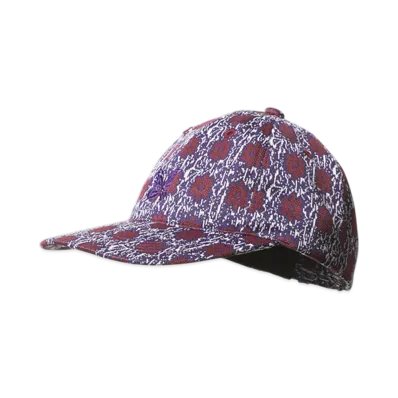 NEEDLES Baseball Cap - Poly Jacquard "Red"