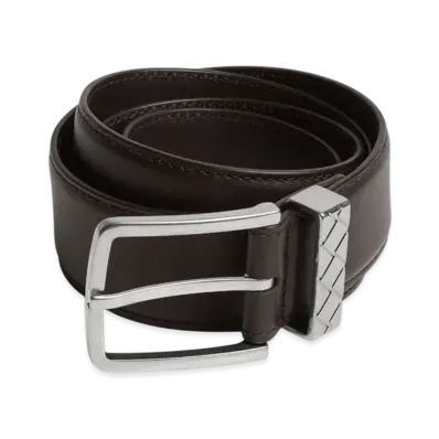 Bottega Veneta Intreccio Loop Belt "Fondant"