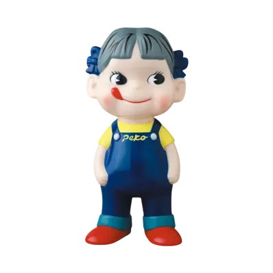 MEDICOM TOY "Fujiya Sofubi Collection" Peko-Chan (1970S Milky Package Design)