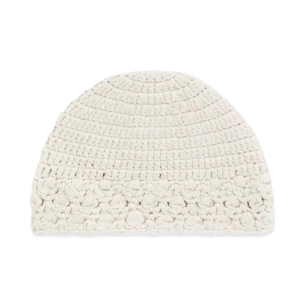 Aime Leon Dore Crochet Beanie "Ivory"