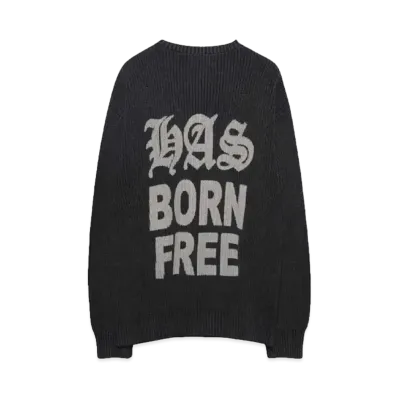 Hide and Seek Garment Dye Rib Knit Cardigan "BLACK"