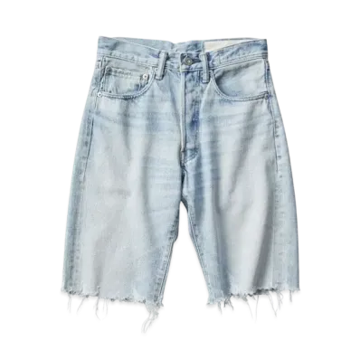 KURO Carver Denim Shorts Vw002 "Light Indigo"