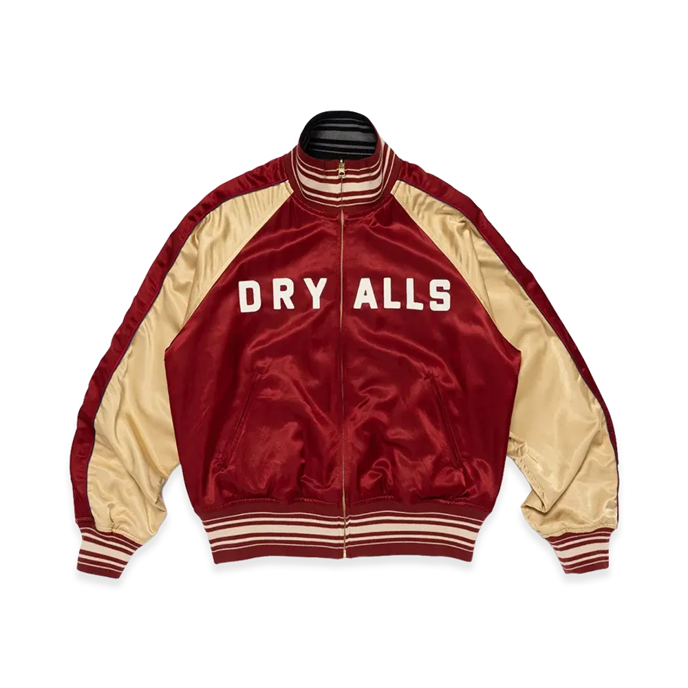 HUMAN MADE Reversible Satin Jacket "Burgundy"