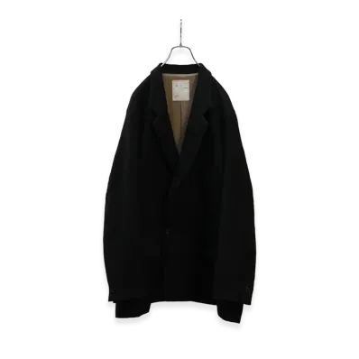ANCELLM Semi-Double Tailored Jacket "Black"