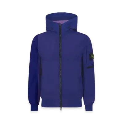 Stone Island 40632 Naslan Light Watro Hooded Blouson - 22SS "Bluette"