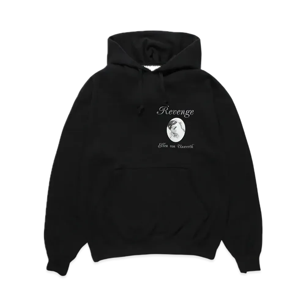 WACKO MARIA x Ellen Von Unwerth Heavy Weight Hooded Sweat Shirt "Black"