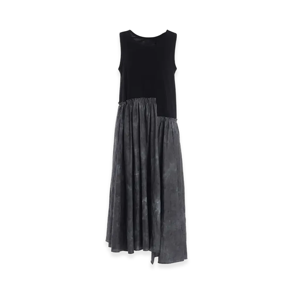 Y's Chusen Sleeveless Dress "Green"