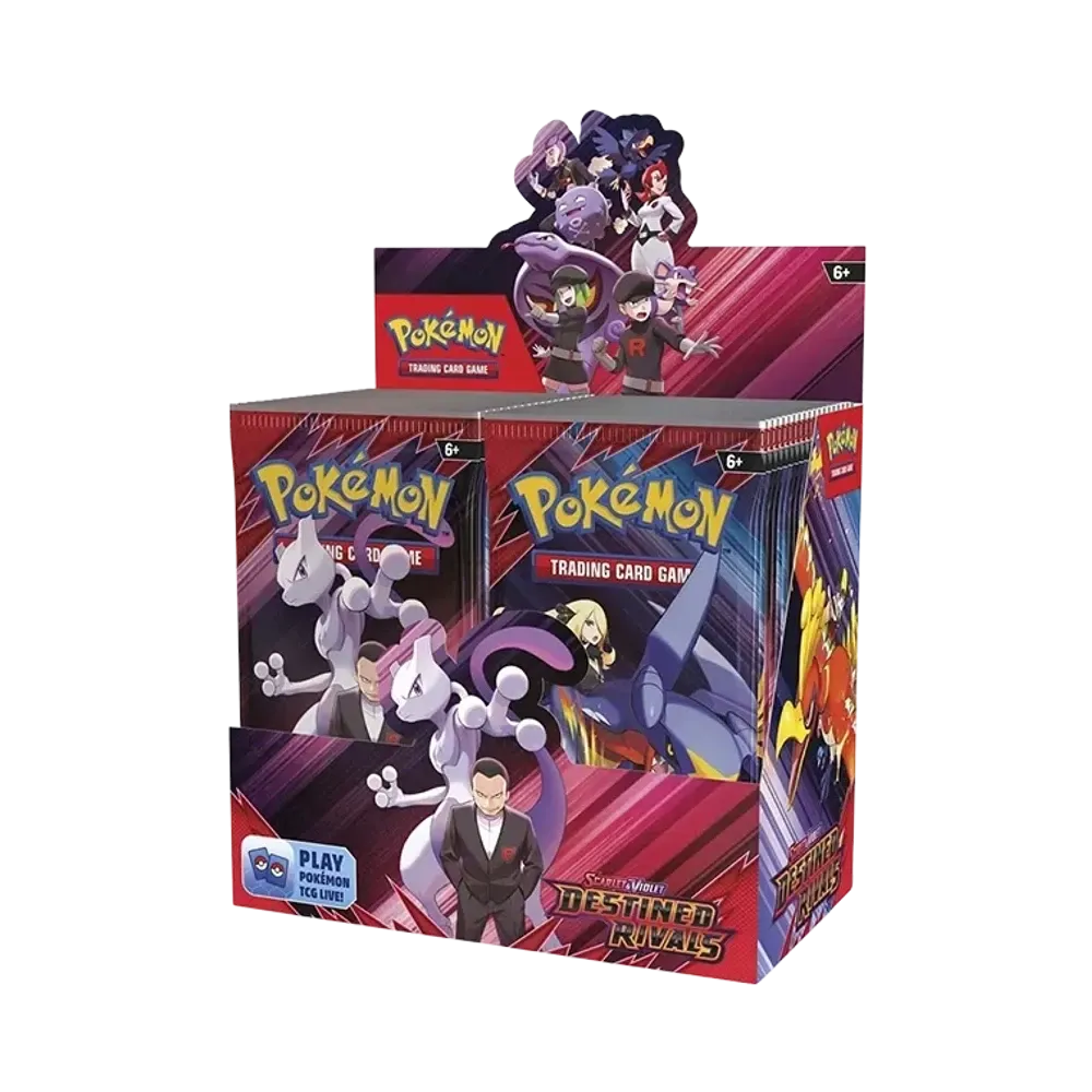 ポケモンカードゲーム 【英語版】スカーレット&バイオレット ダステンドライバルス ブースターディスプレイボックス