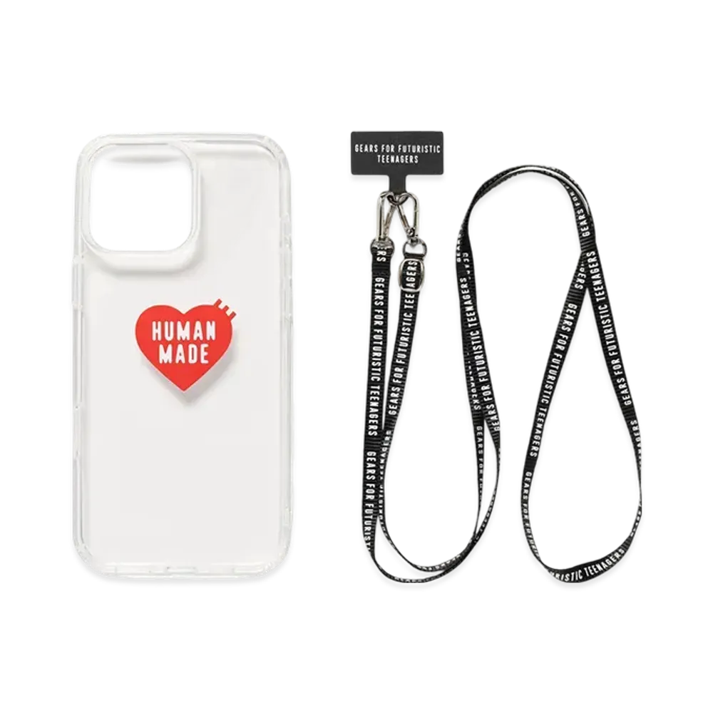 HUMAN MADE HM Iphone 16Pro Max Case "Black"