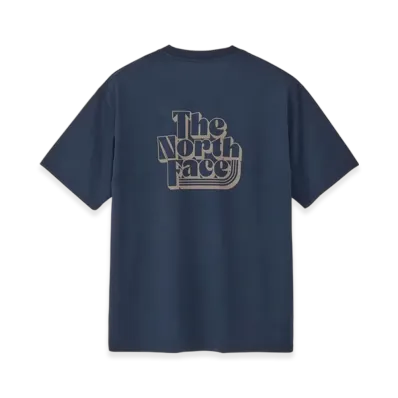 The North Face Short Sleeve Free Run Graphic Crew "Urban Navy"