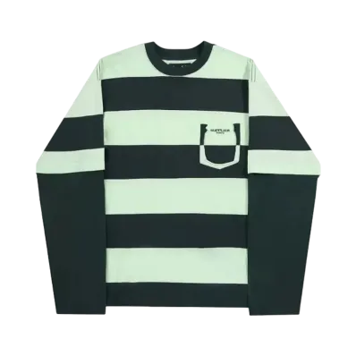 SUPPLIER Layered Border Long Sleeve "Green"
