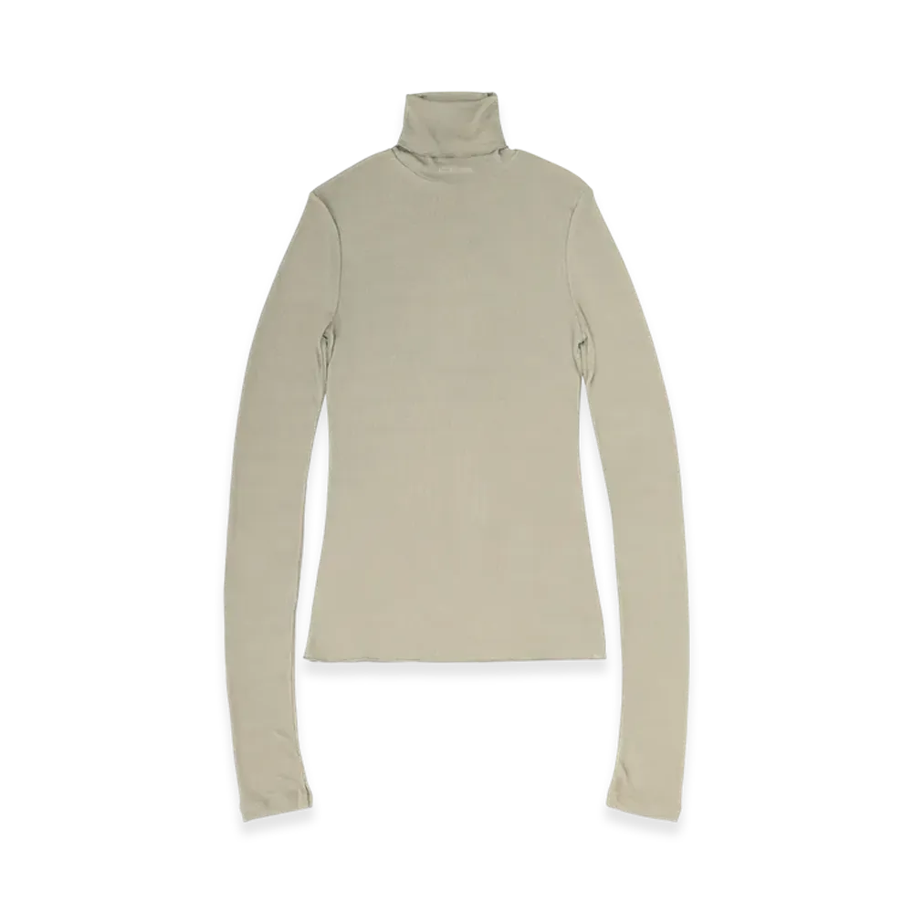 AMI PARIS Turtleneck Tshirt "Argile"