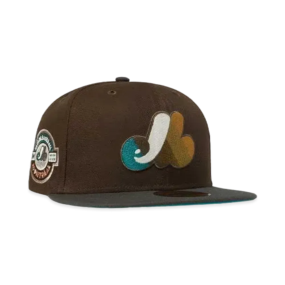 NEW ERA MONTREAL EXPOS CLUB DE BASEBALL "DARK BROWN×GRAY"
