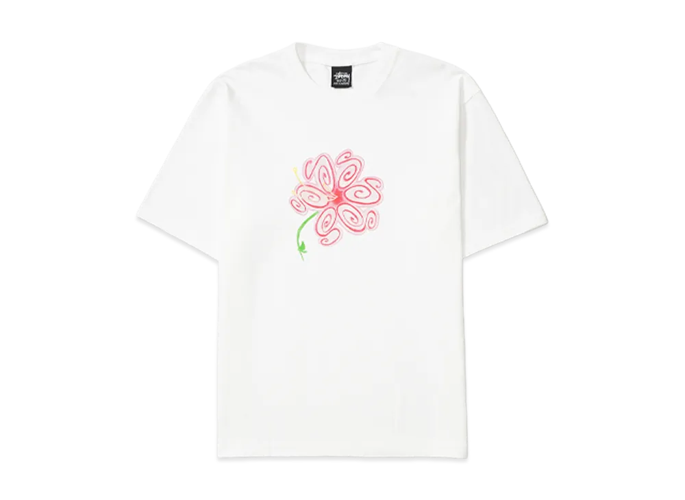 Stussy S Flower Tee "White"