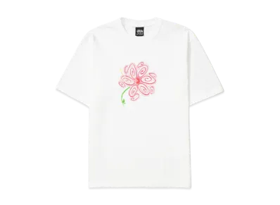 Stussy S Flower Tee "White"