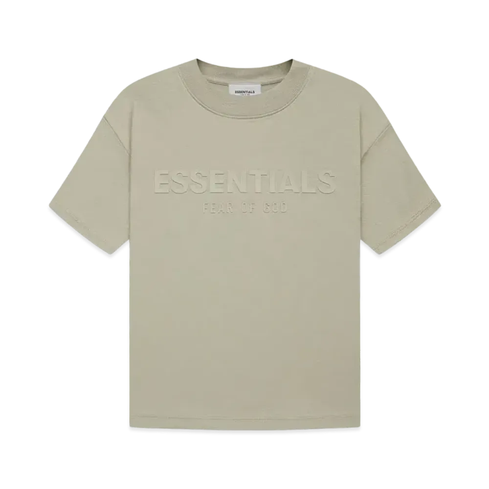 FEAR OF GOD ESSENTIALS KIDS S/S TEE "Pistachio"