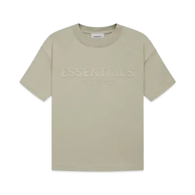 FEAR OF GOD ESSENTIALS KIDS S/S TEE "Pistachio"