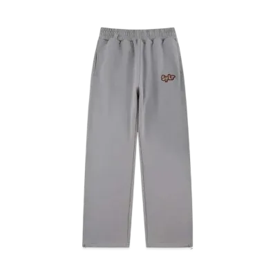 SPLR Crayon Logo Embroidery Sweat Pants "Grey"