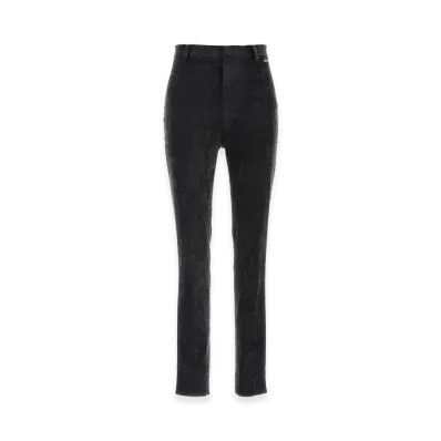 GUCCI Women's Stretch Velvet Pant "Grey"