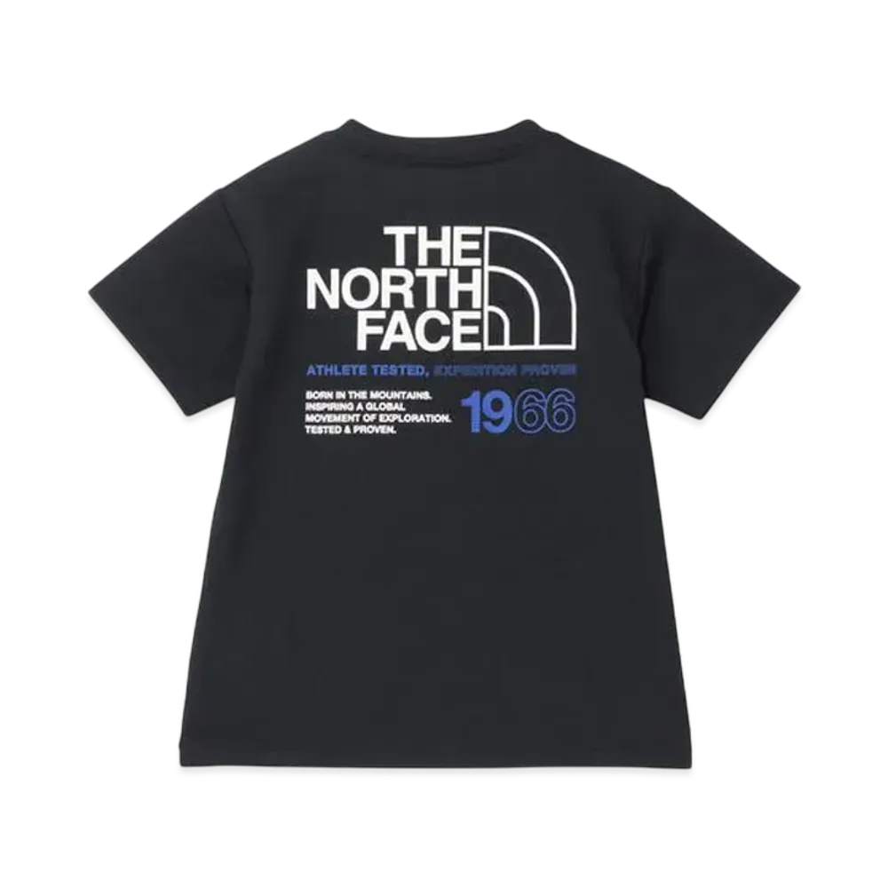 The North Face Kids Toddler Short Sleeve 66 Logo Tee "Black"