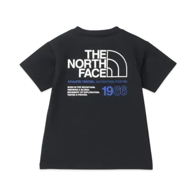 The North Face Kids Toddler Short Sleeve 66 Logo Tee "Black"
