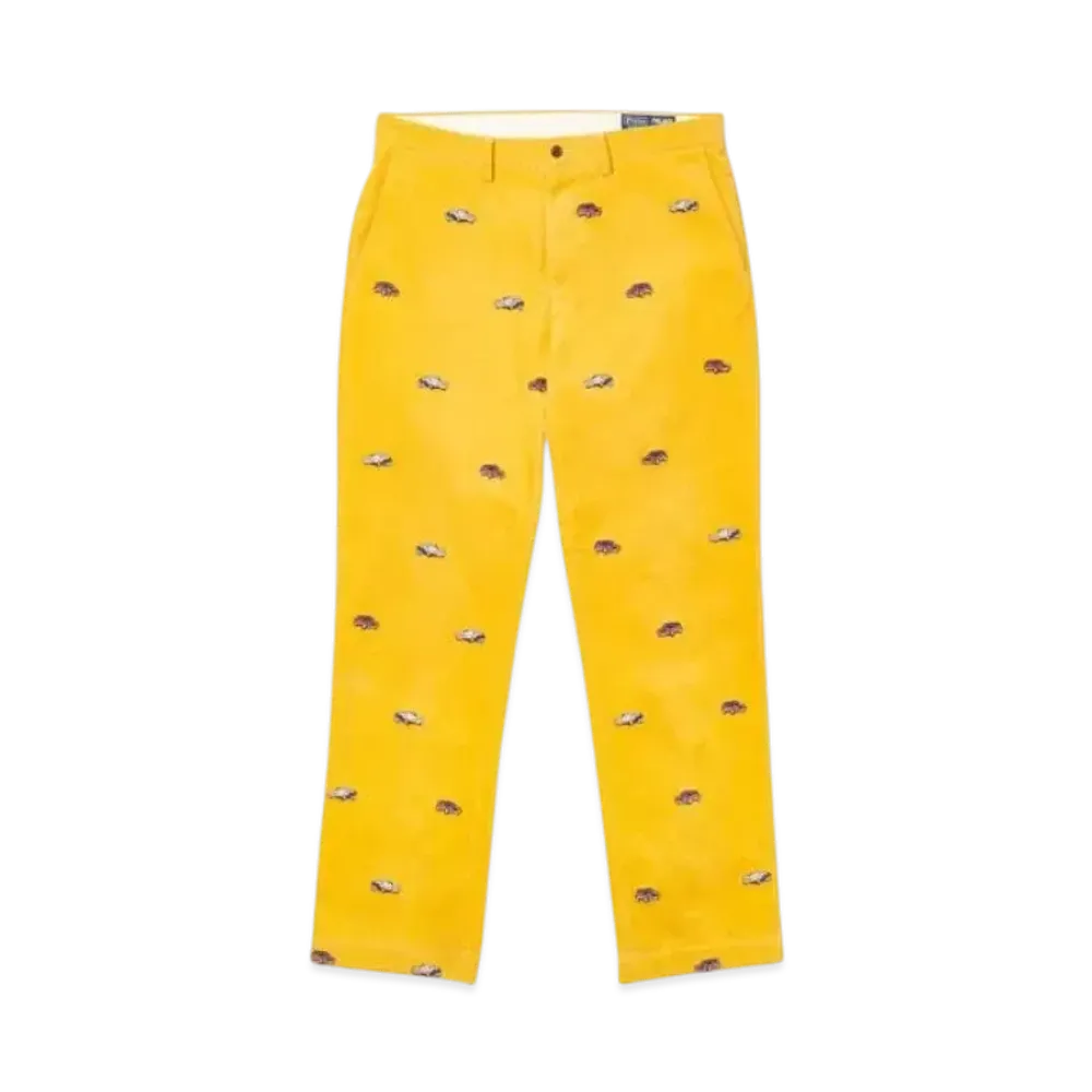 PALACE x Ralph Lauren Embroidered Cord Gti Chino "Yellow"