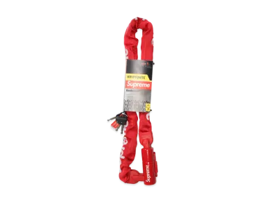 Supreme x Kryptonite Integrated Chain Lock "Red"
