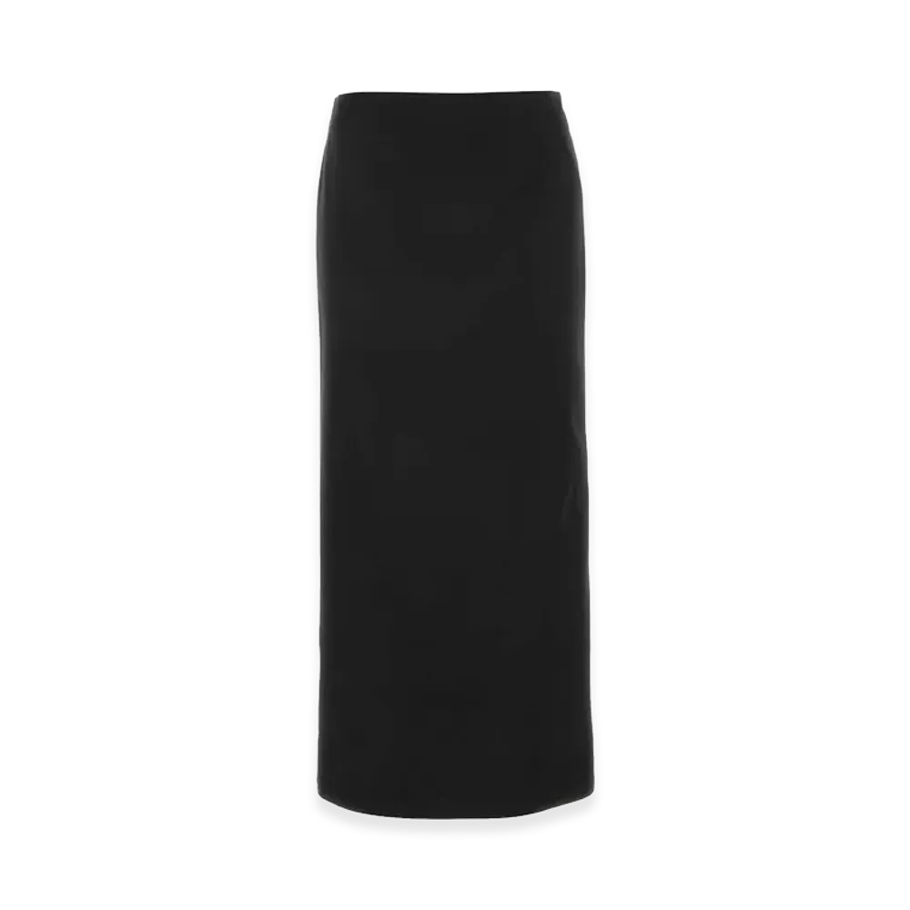 GUCCI Women's Satin Skirt "Black"