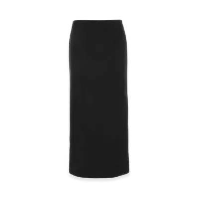 GUCCI Women's Satin Skirt "Black"